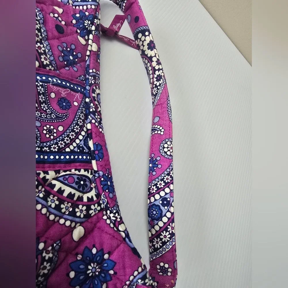 Vera Bradley shoulder bag Boysenberry paisley - Picture 8 of 9